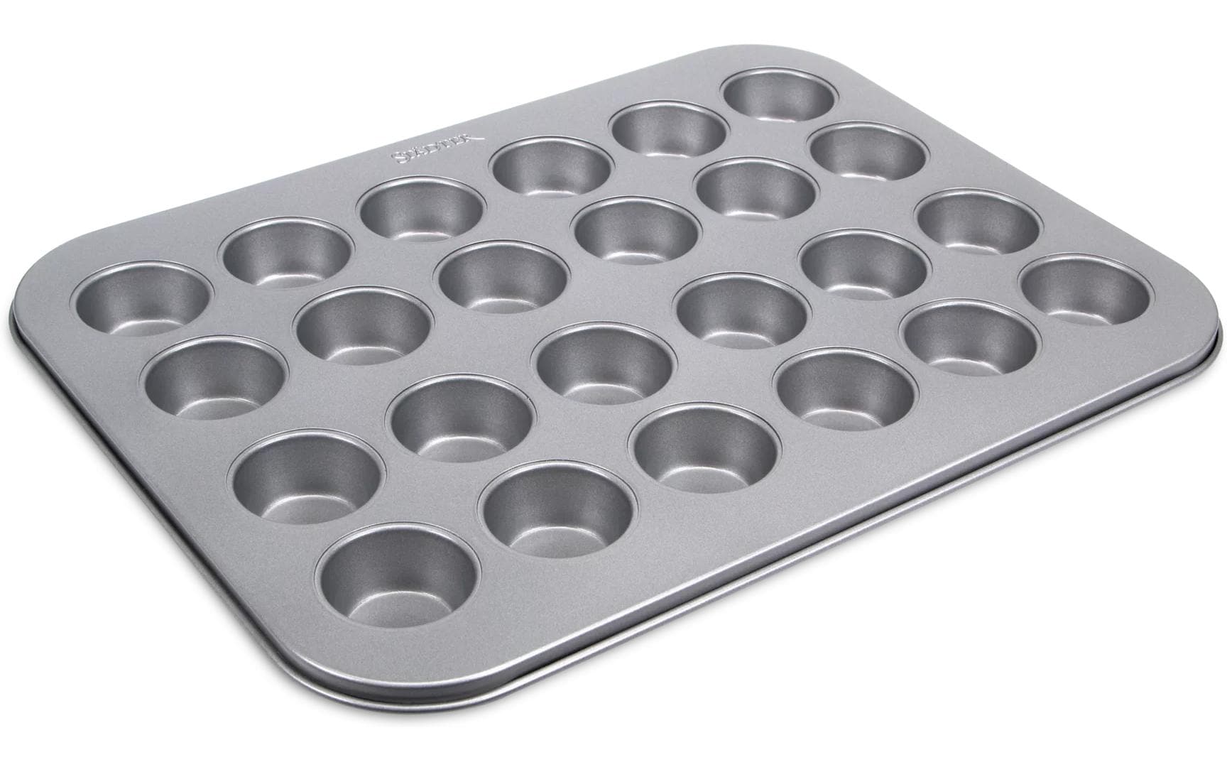 STÄDTER Muffinblech Mini 35x27 cm 24er silber