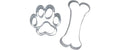 STÄDTER Ausstecher Set Hundesnack 2-teilig 7.5-9.5 cm