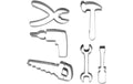 STÄDTER Ausstecher Set In der Werkstatt 6-teilig 7.5-9 cm