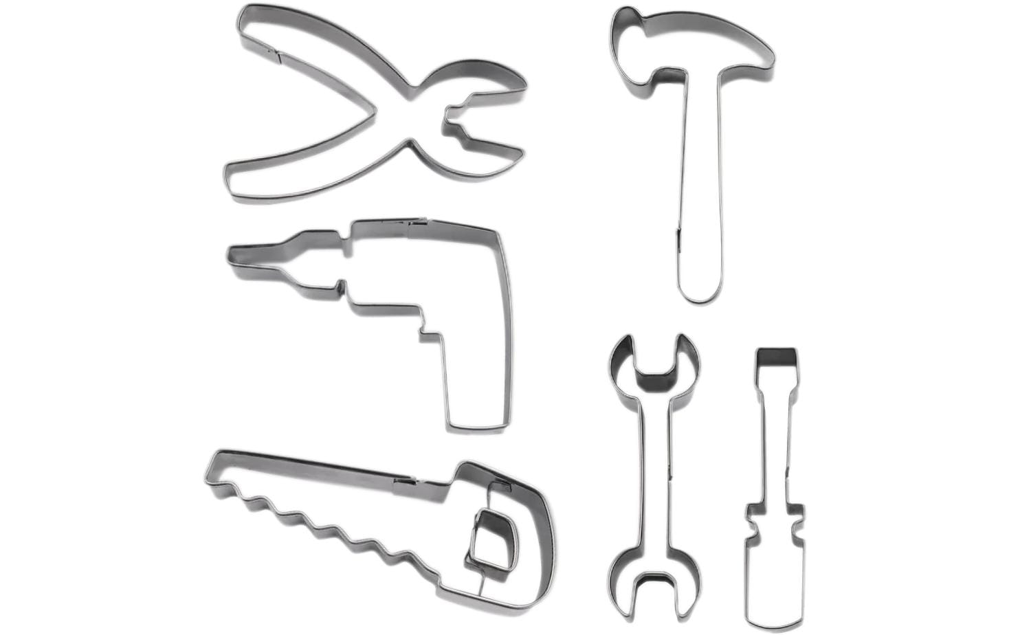 STÄDTER Ausstecher Set In der Werkstatt 6-teilig 7.5-9 cm
