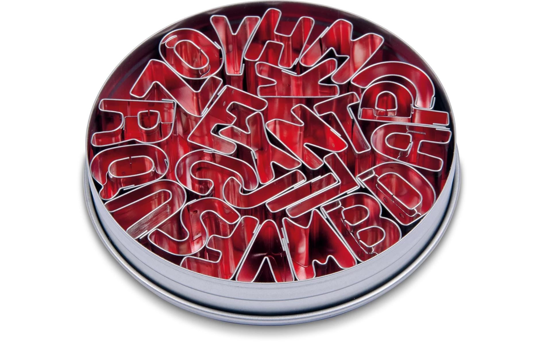 STÄDTER Ausstecher in Dose Buchstaben Grösse:  2.5 cm