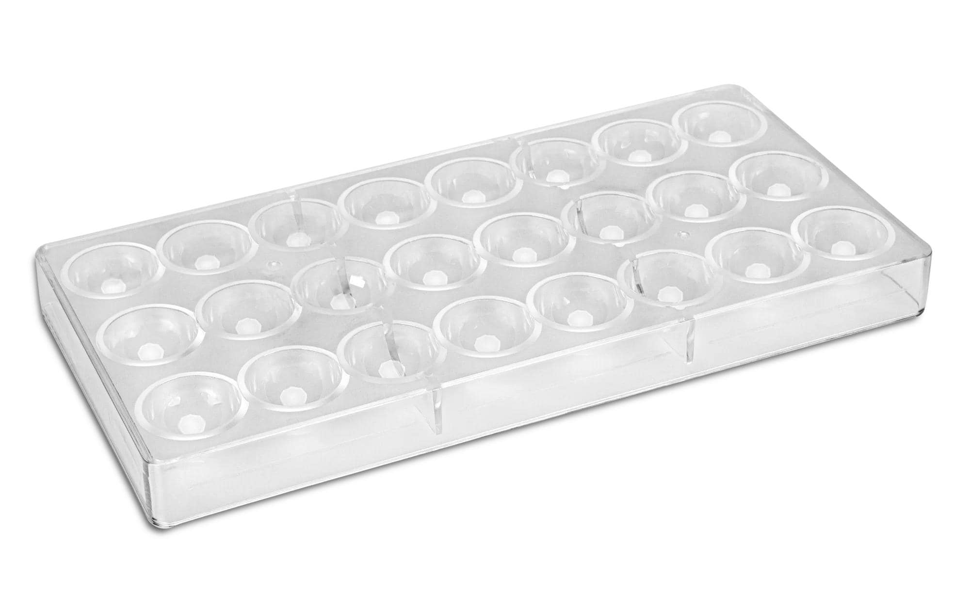 STÄDTER Pralienform rund 13.5x27.5x2.5 cm transparent
