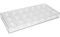STÄDTER Pralinenform Herz 13.5x27.5x2.5 cm transparent