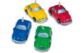 STÄDTER Geburtstagskerzen Autos 4-teilig