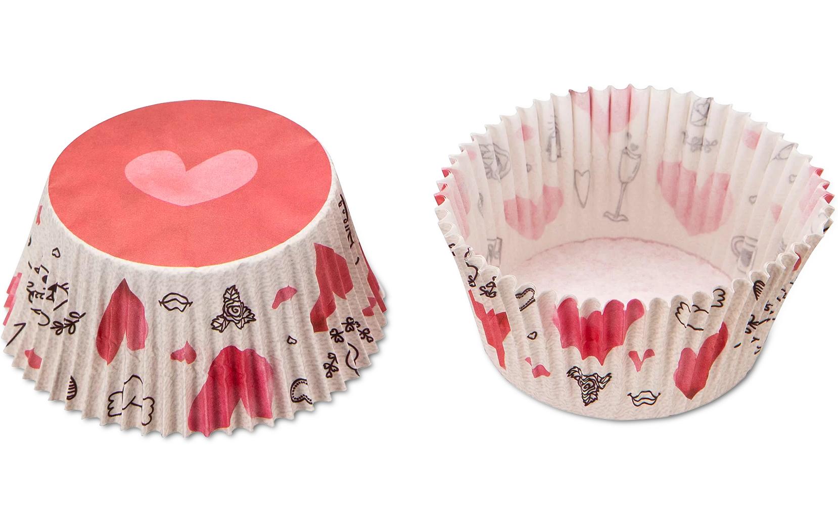 STÄDTER Papierbackförmchen Sweet Love 50 Stück