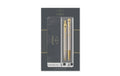 Parker DuoSet Parker IM Brushed Metal G.C. Rollerball F & Kugelschreiber, M-schwarz