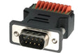 EXSYS EX-49110, DB9 zu Terminal Block, 9Pin Adapter 9-pin Stecker/9-pin Terminal Block