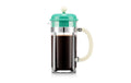 Bodum Caffettiera Kaffeezubereiter 8 Tassen, Green, 1 Liter