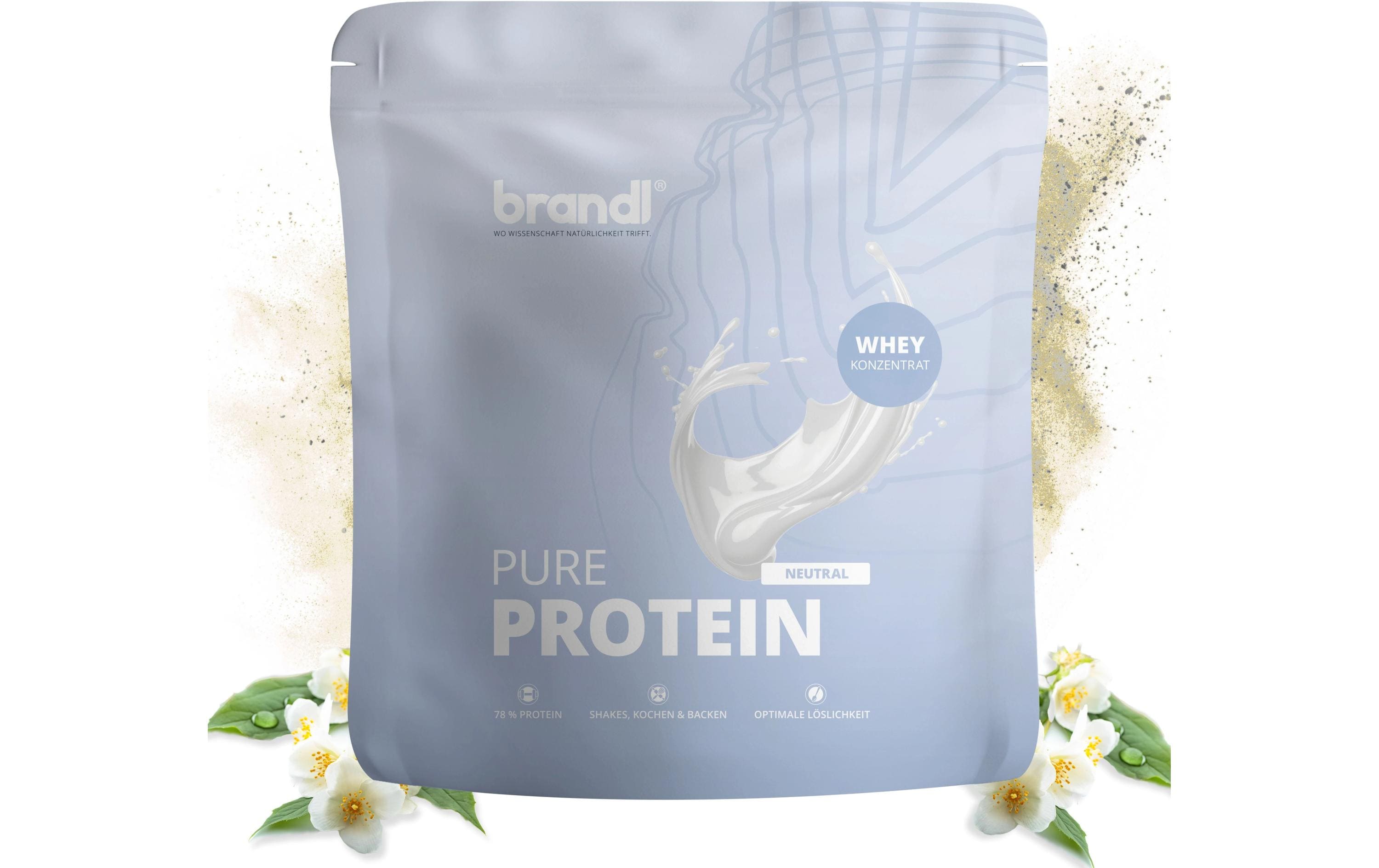 Brandl Pure Protein Neutral whey Beutel: 1000g