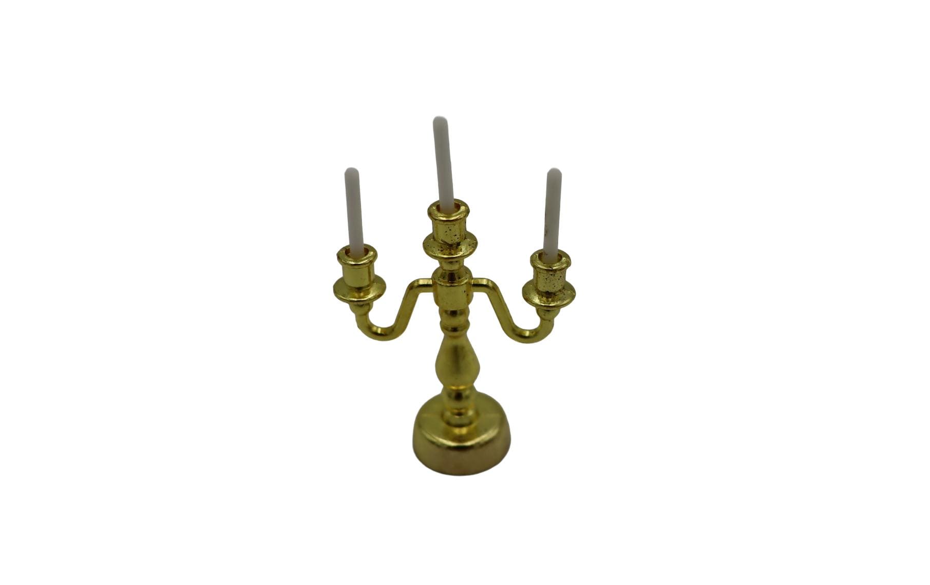 Bottsa Mini-Figur Leuchter Goldfarben 5cm