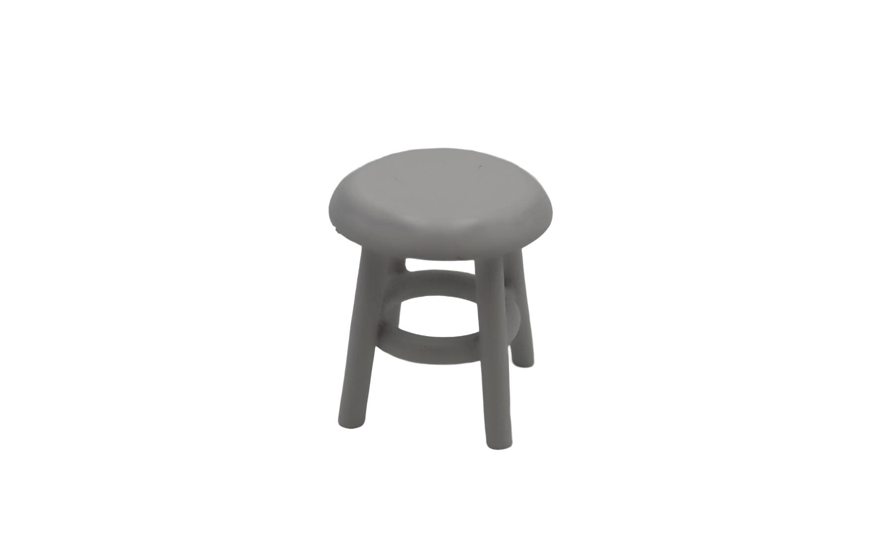 Bottsa Mini-Figur Hocker weiss 3,5cm