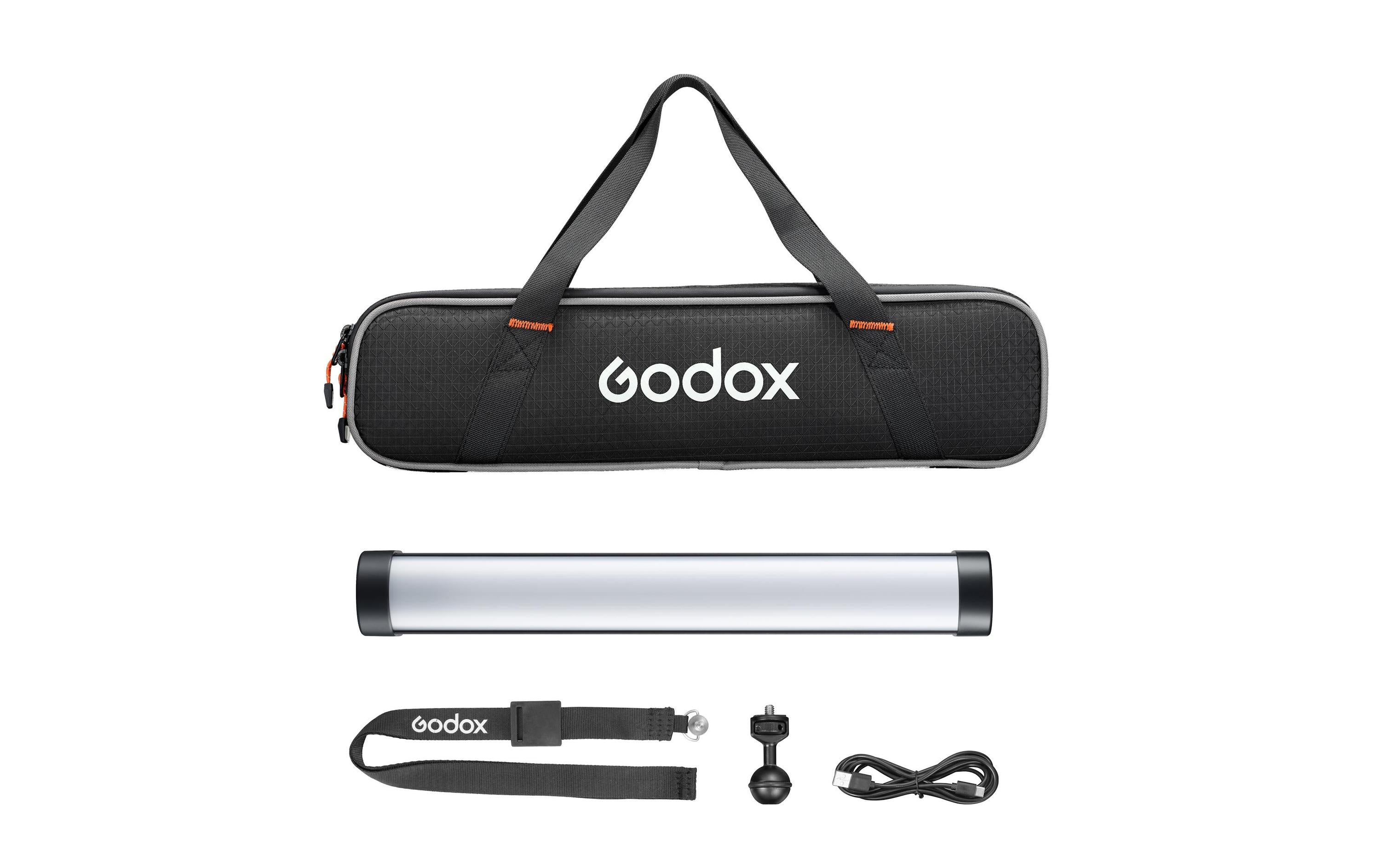 Godox WT40R RGB Dive Tube Light, 38 cm Wasserdicht