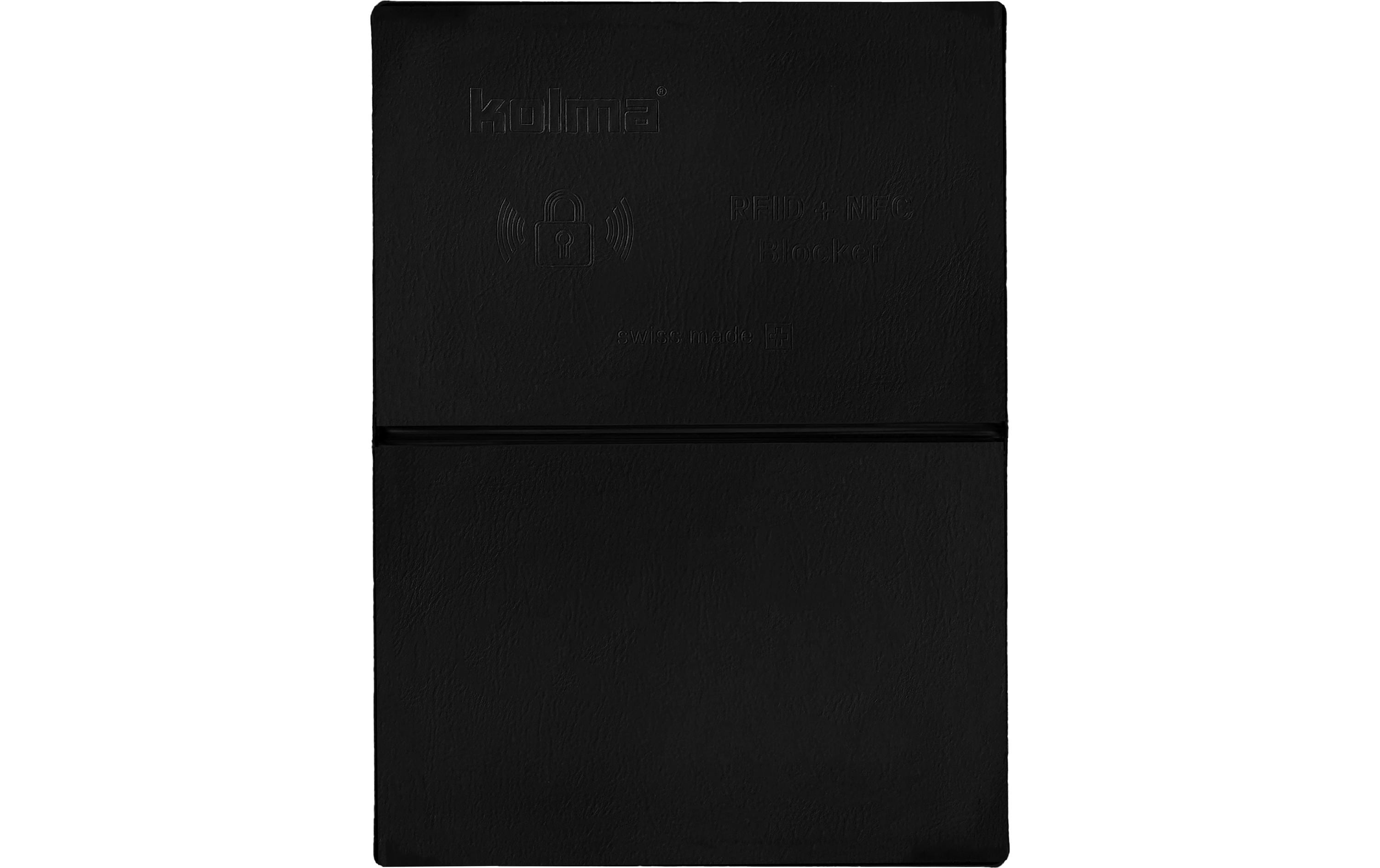 Kolma Kreditkartenhülle RFID Blocker doppelt, schwarz
