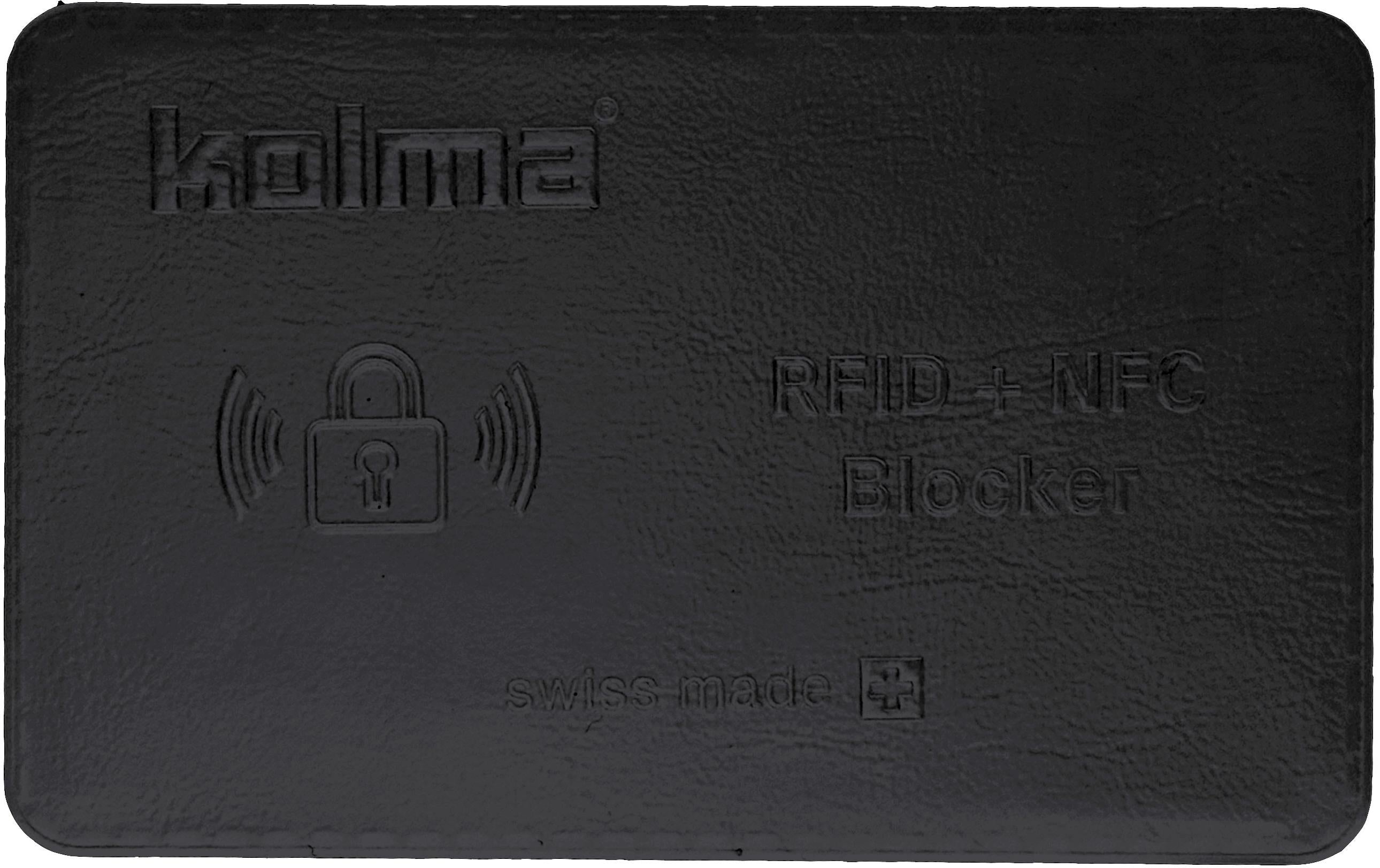 Kolma Kreditkartenhülle RFID Blocker schwarz