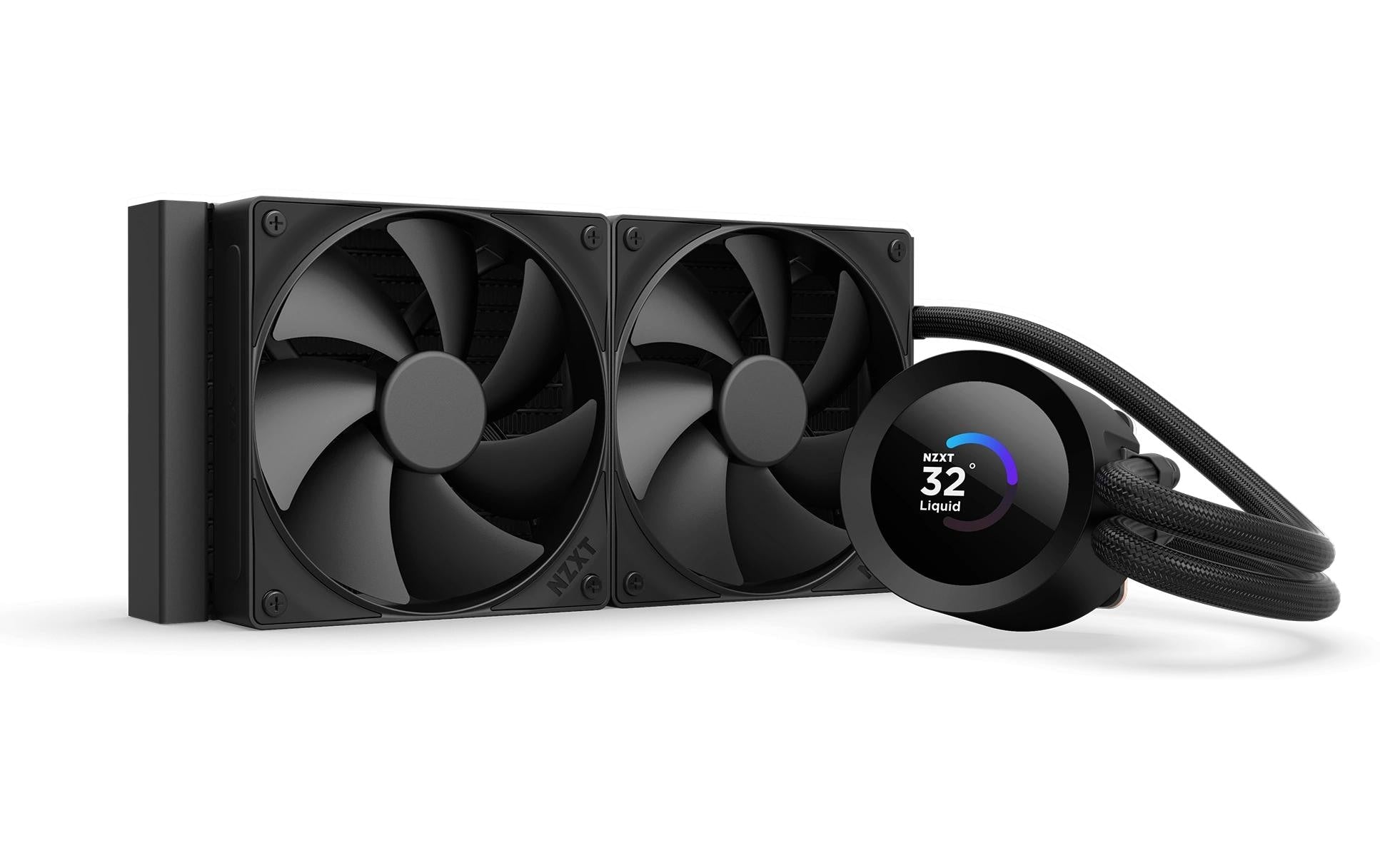 Wasserkühler NZXT Kraken Plus 240 V2 Schwarz, AMD und Intel S.
