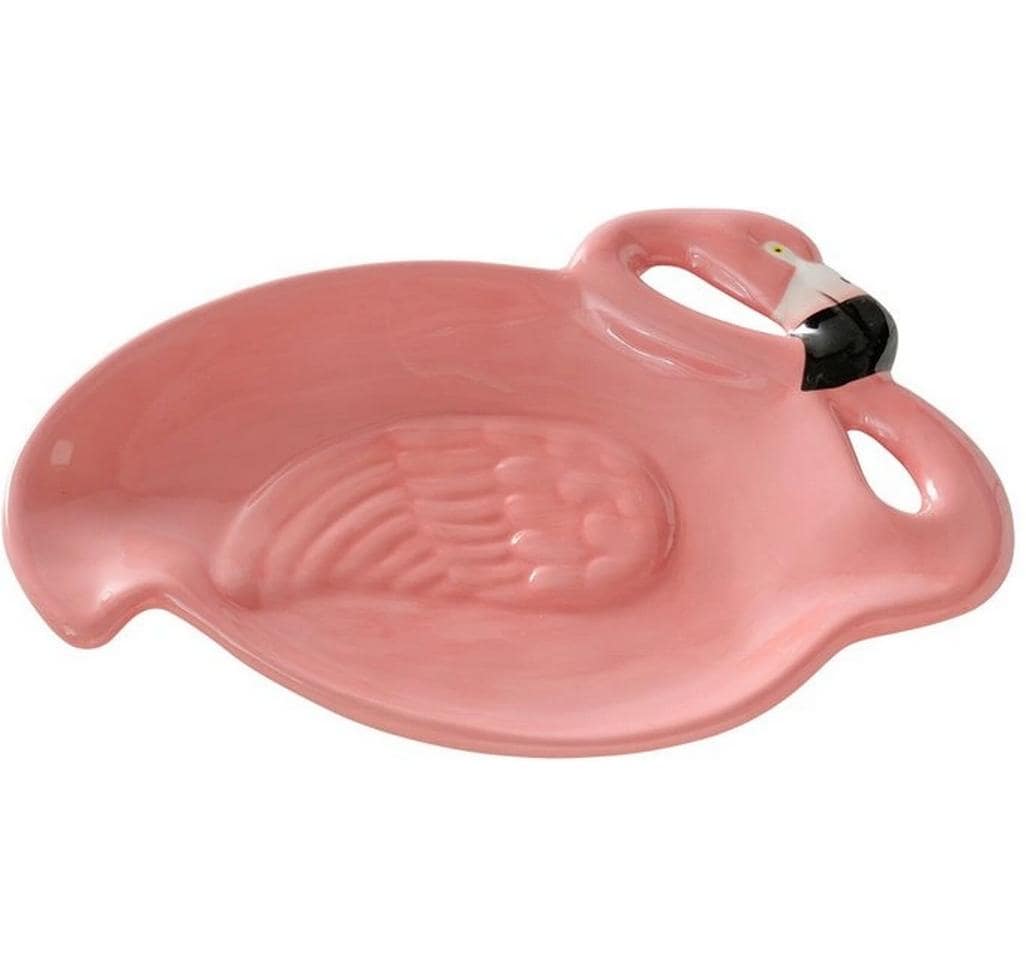Boltze Servierplatte Flamingo Grösse: 28 x 23 x 3 cm