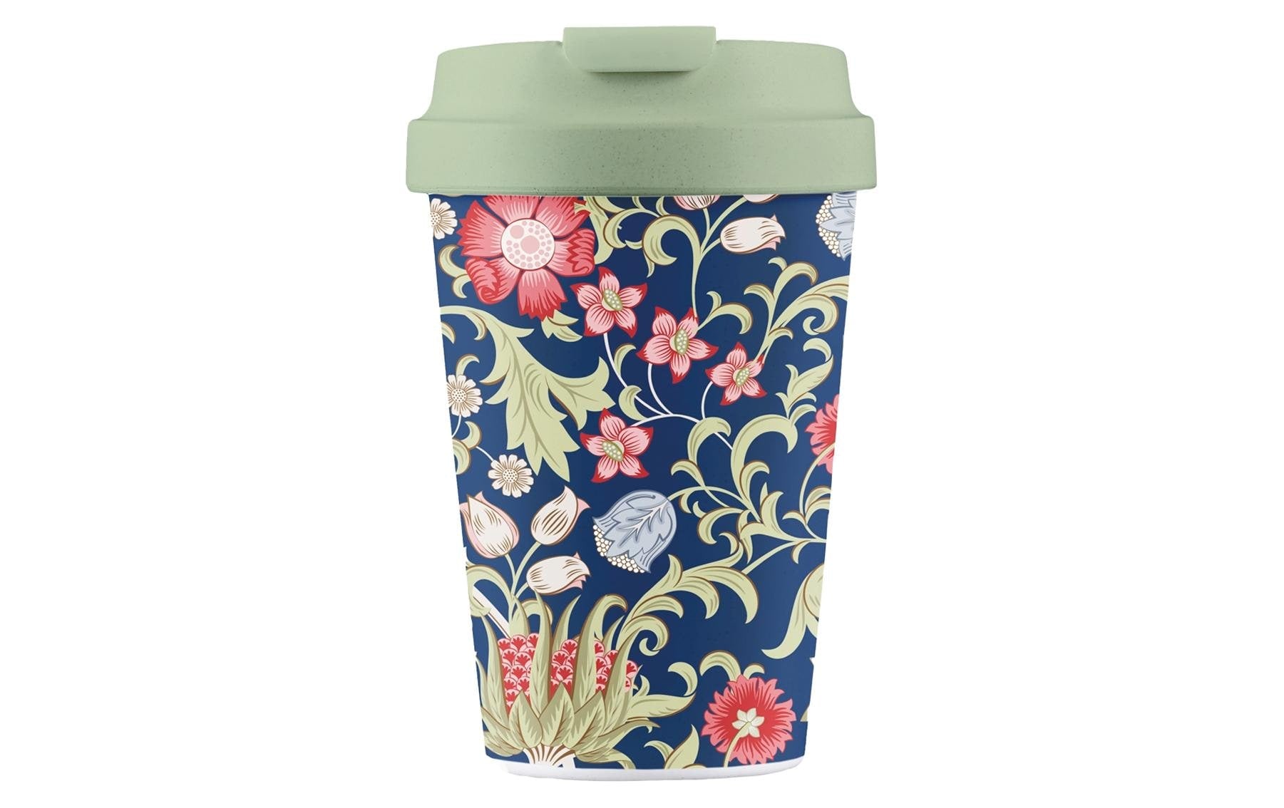 bioloco Kaffeebecher Easy Cup-Virgina 350ml, wiederverschliessbarer Deckel