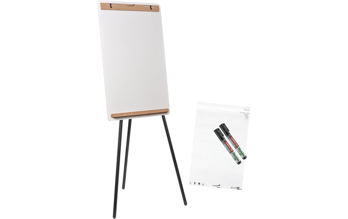 Legamaster SKETCH Infinite Flipchart 110x69cm, Dreibein H: 166 bis 205cm