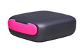 bioloco Lunchbox square-Hella pink 16x17.5x6cm schwarz/pink