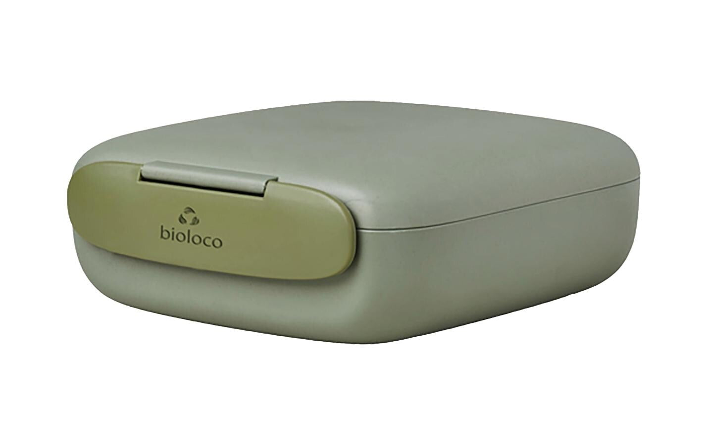 bioloco Lunchbox square - Olive 16x17.5x6cm grün/olive