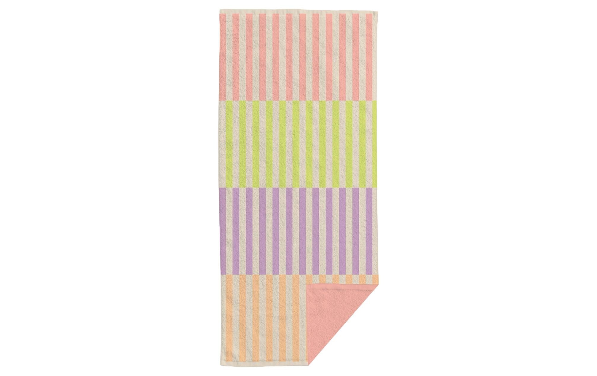 ChicMic Strandtuch - Beach Stripes 90x180cm, 100% Bio Baumwolle, 2 Seiten