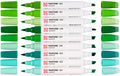 Talens Pantone Marker Set green 9 Stück