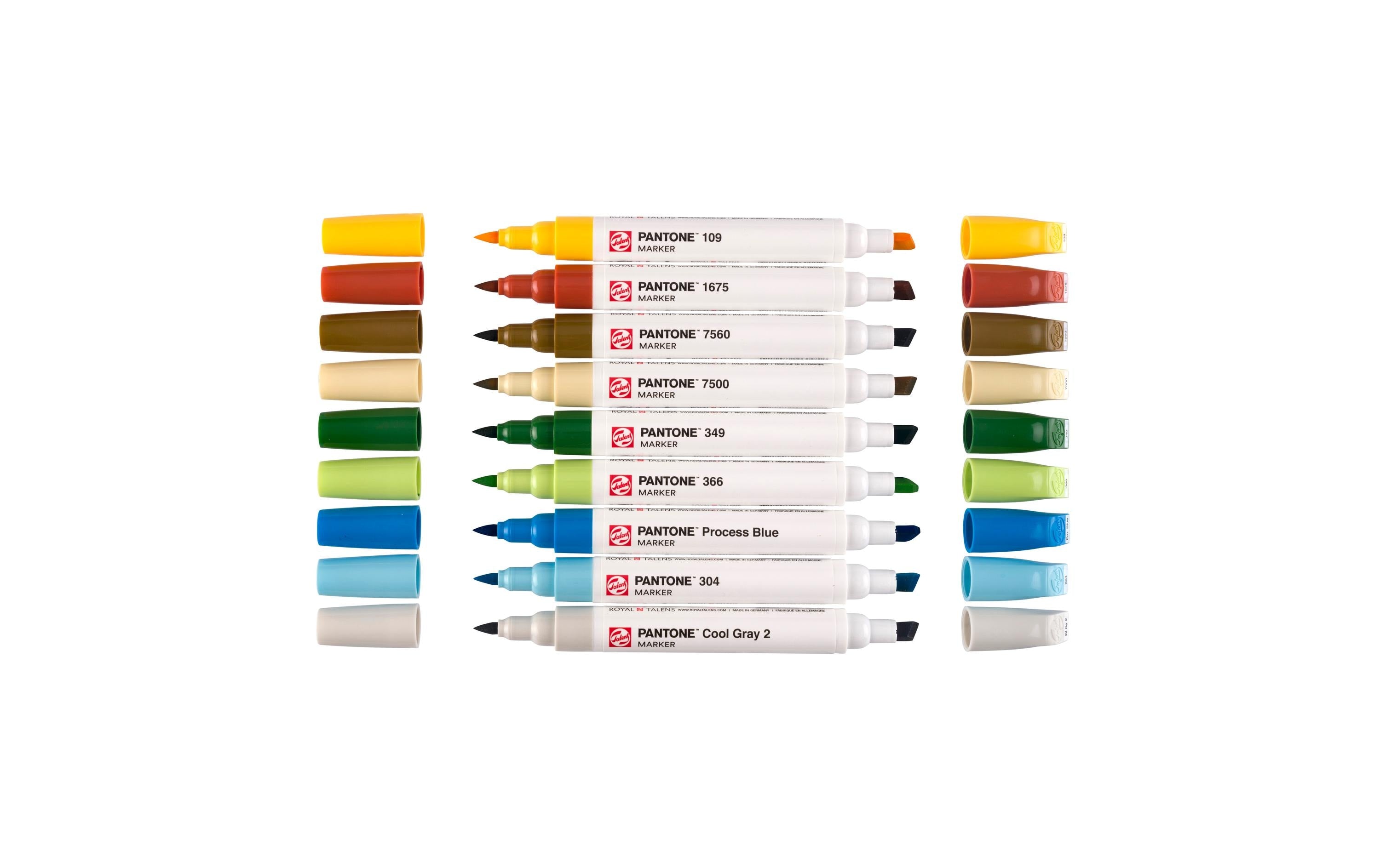 Talens Pantone Marker Set nature 9 Stück