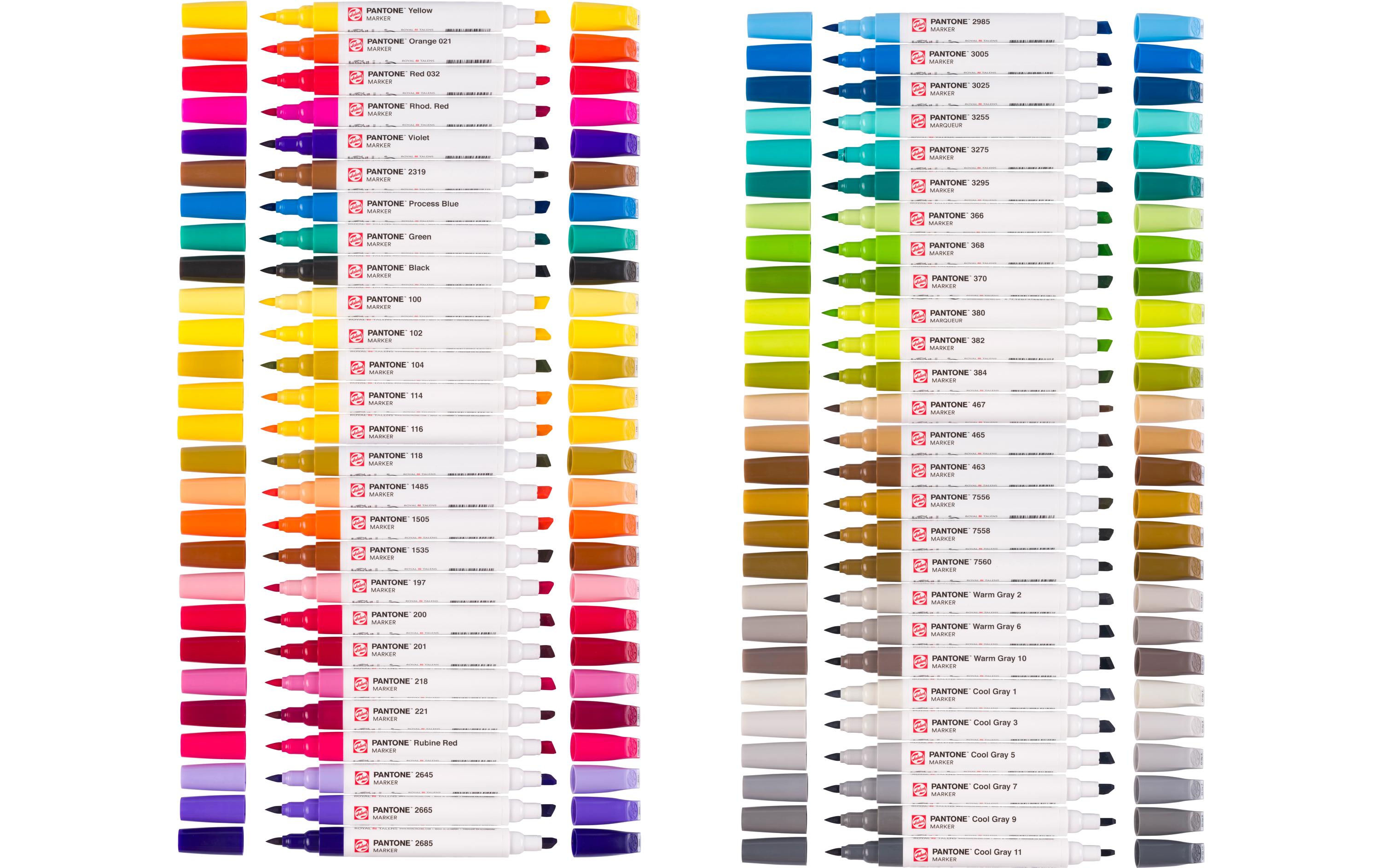 Talens Pantone Marker Set 54 Stück