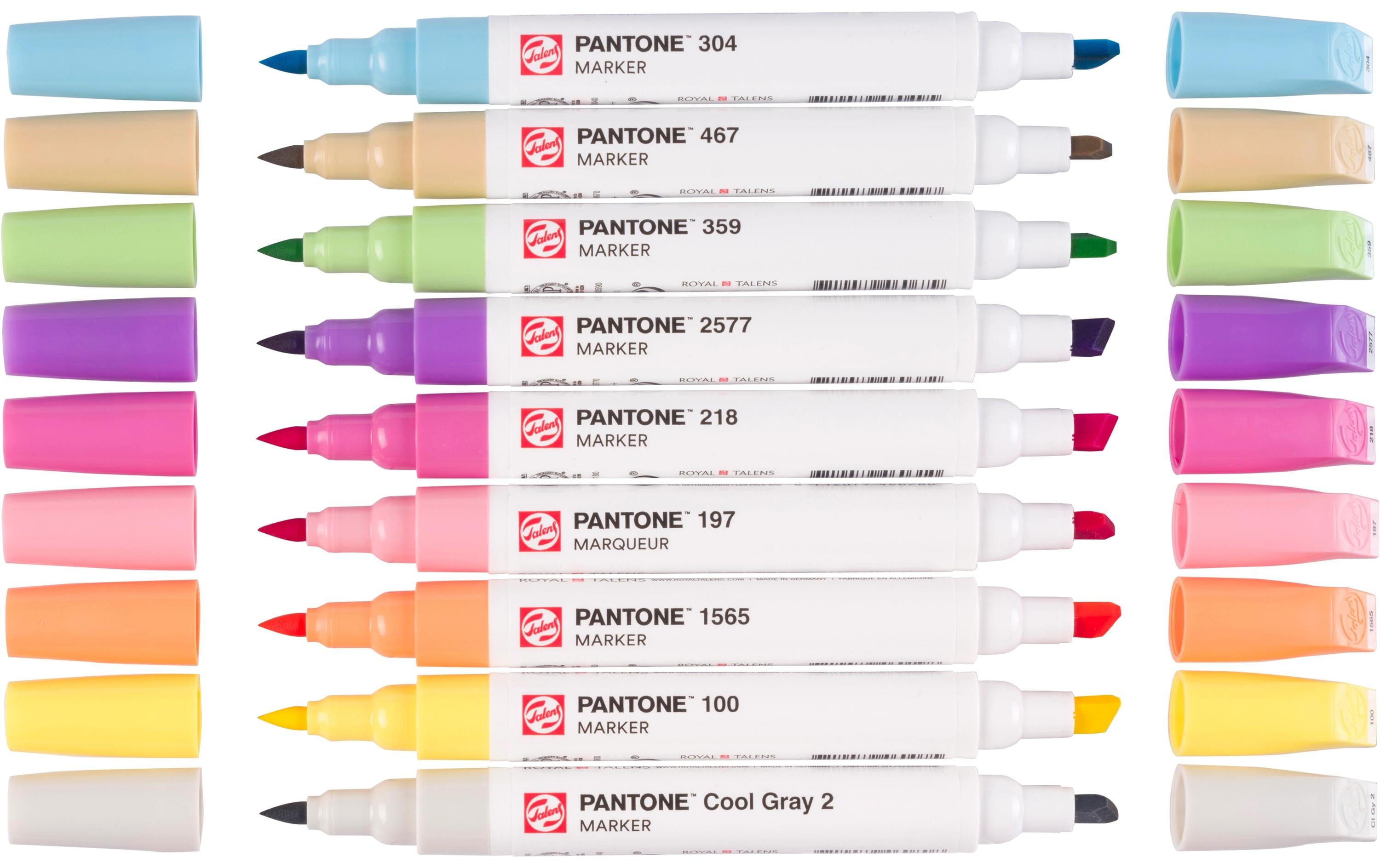 Talens Pantone Marker Set pastel 9 Stück