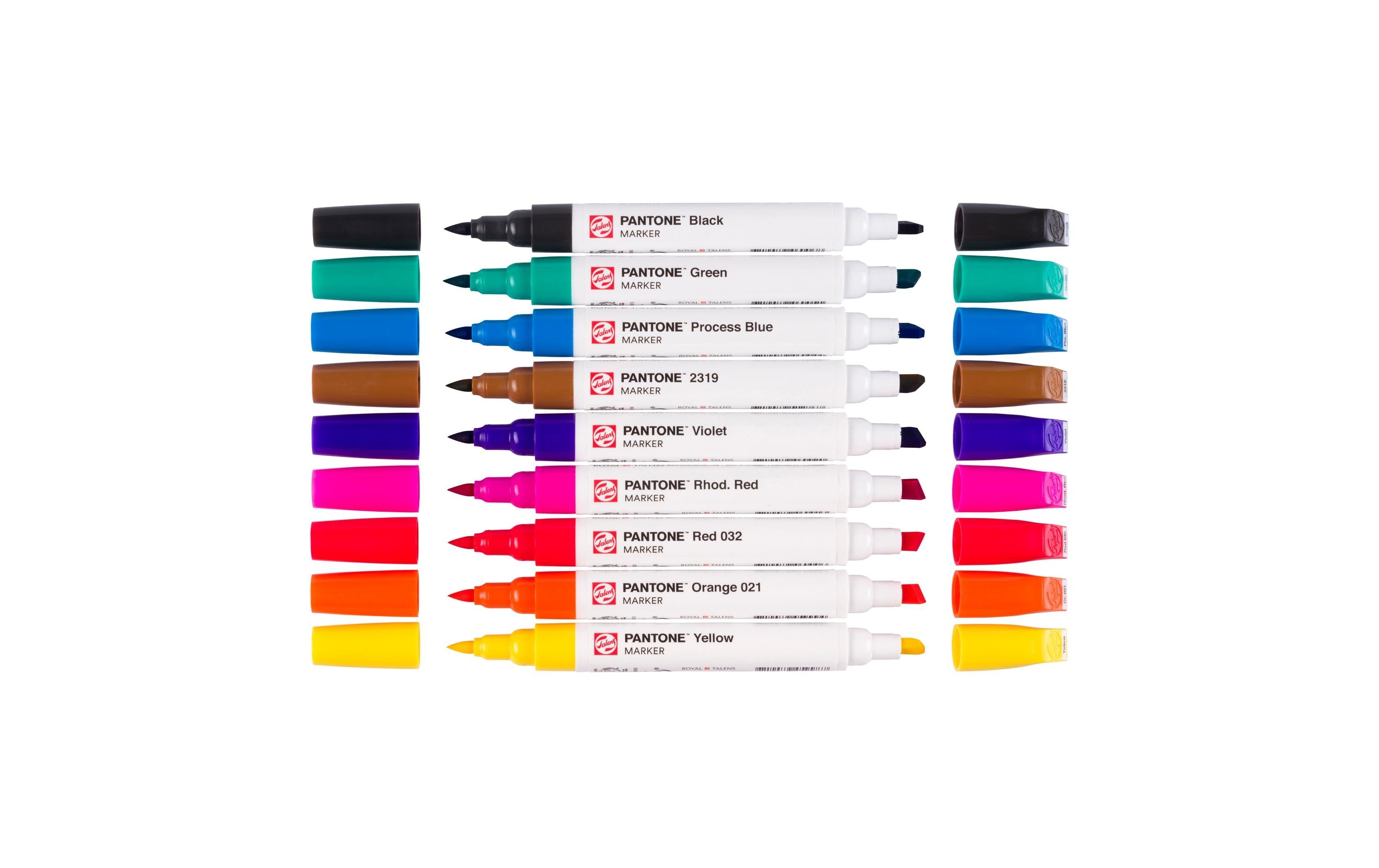 Talens Pantone Marker Set primary 9 Stück