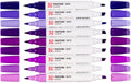 Talens Pantone Marker Set purple 9 Stück