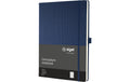 Sigel Conceptum Notizbuch Hardcover A4 194 Blatt kariert, blau