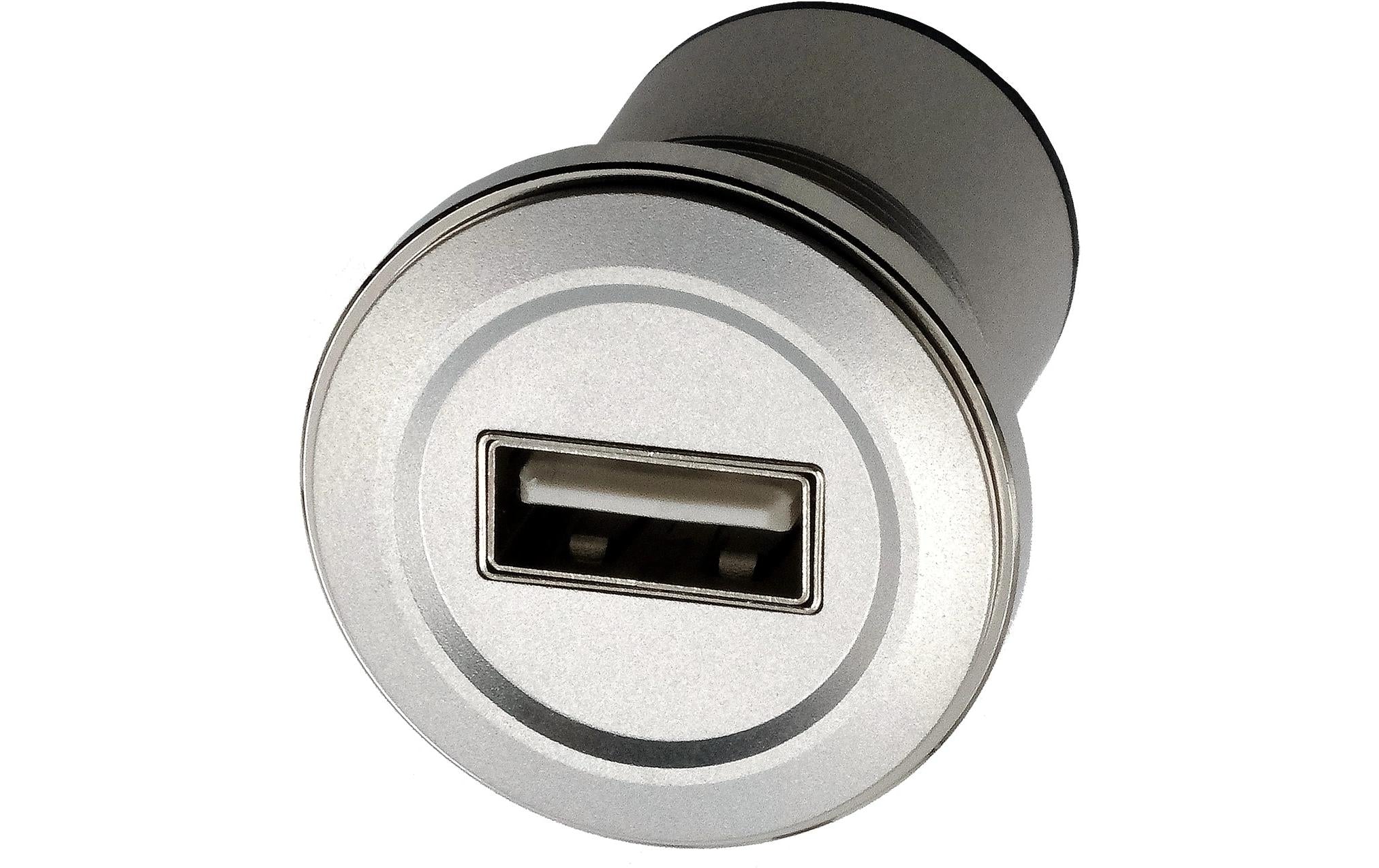 EXSYS EX-49191, Einbau-Adapter USB-A USB 2.0, Buchse-Buchse