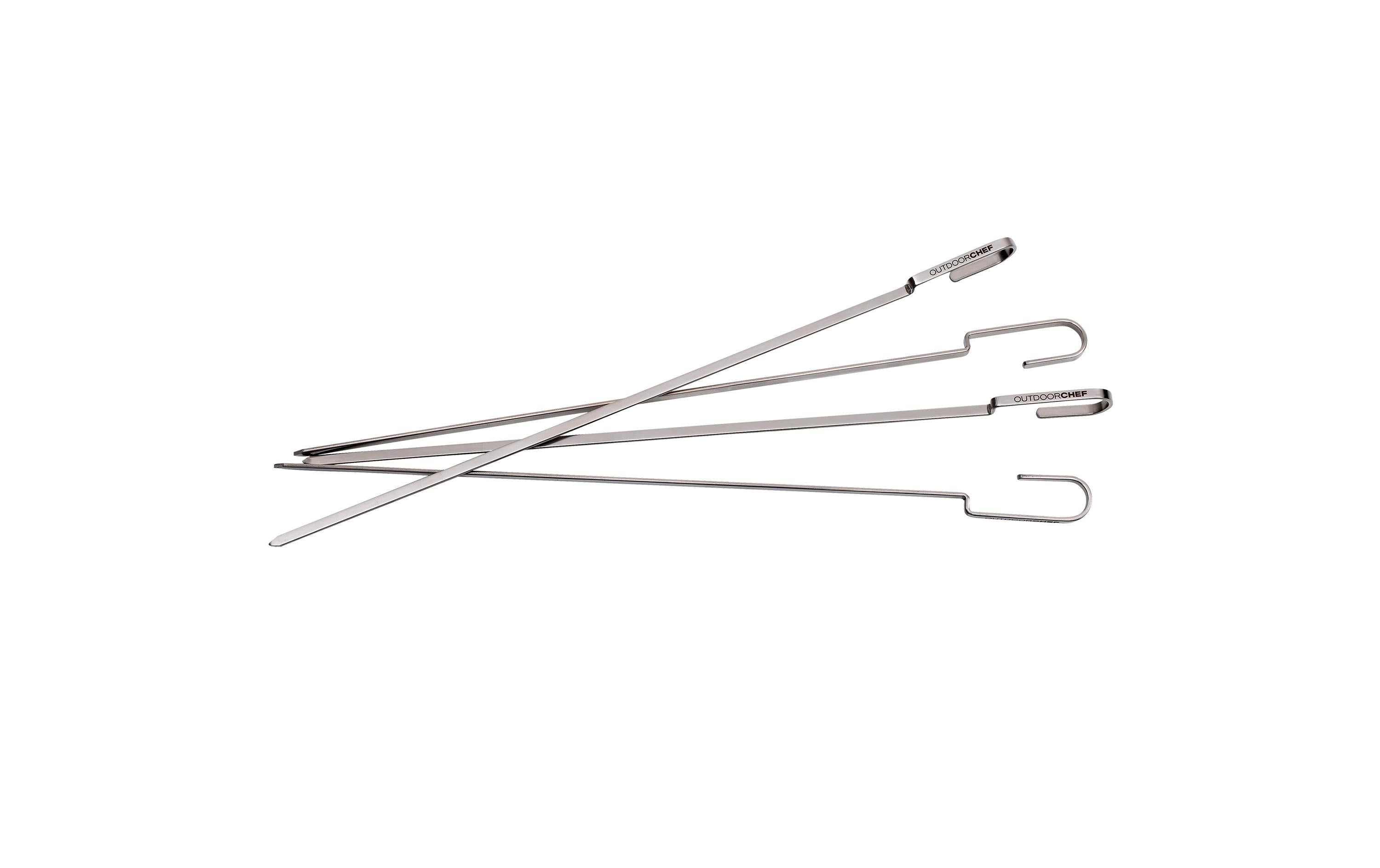 Outdoorchef Grillspiesse 4 Stk., aus Edelstahl