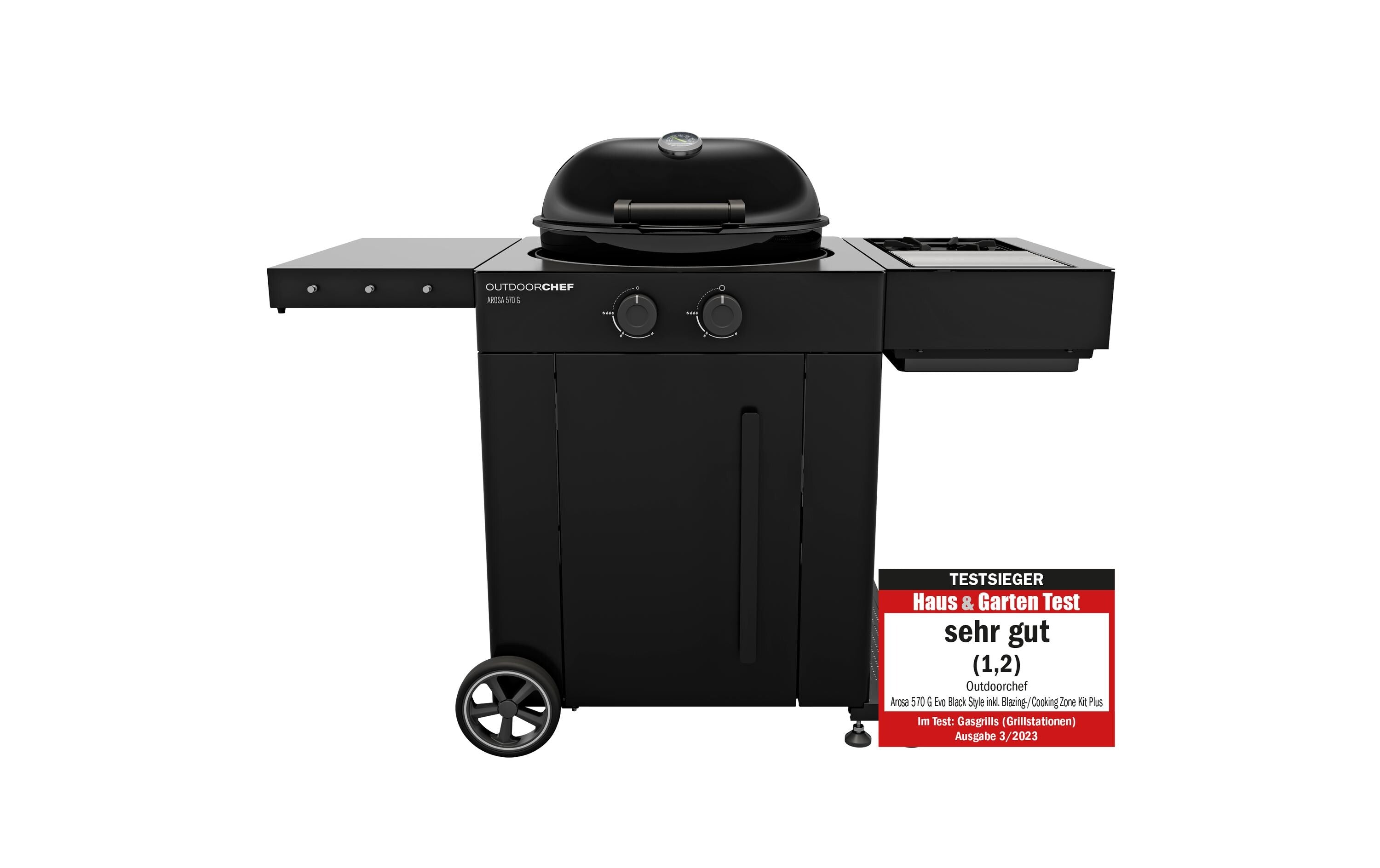 Outdoorchef AROSA 570 G EVO PLUS BLACK 50MBAR