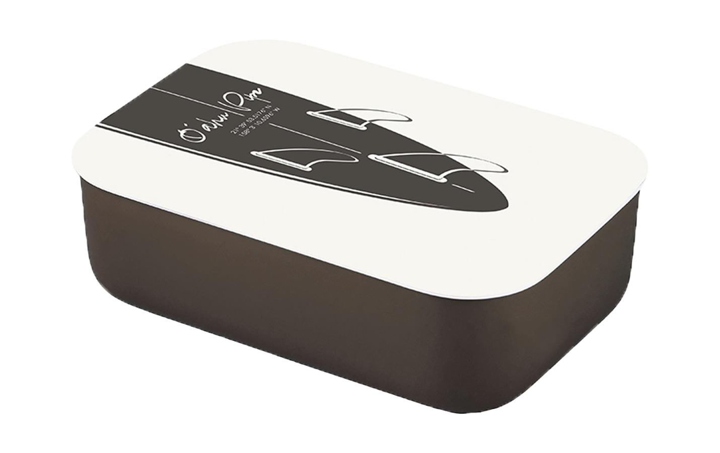 bioloco Lunchbox Classic - Oahu 12x17x5cm, mit Abtrennung