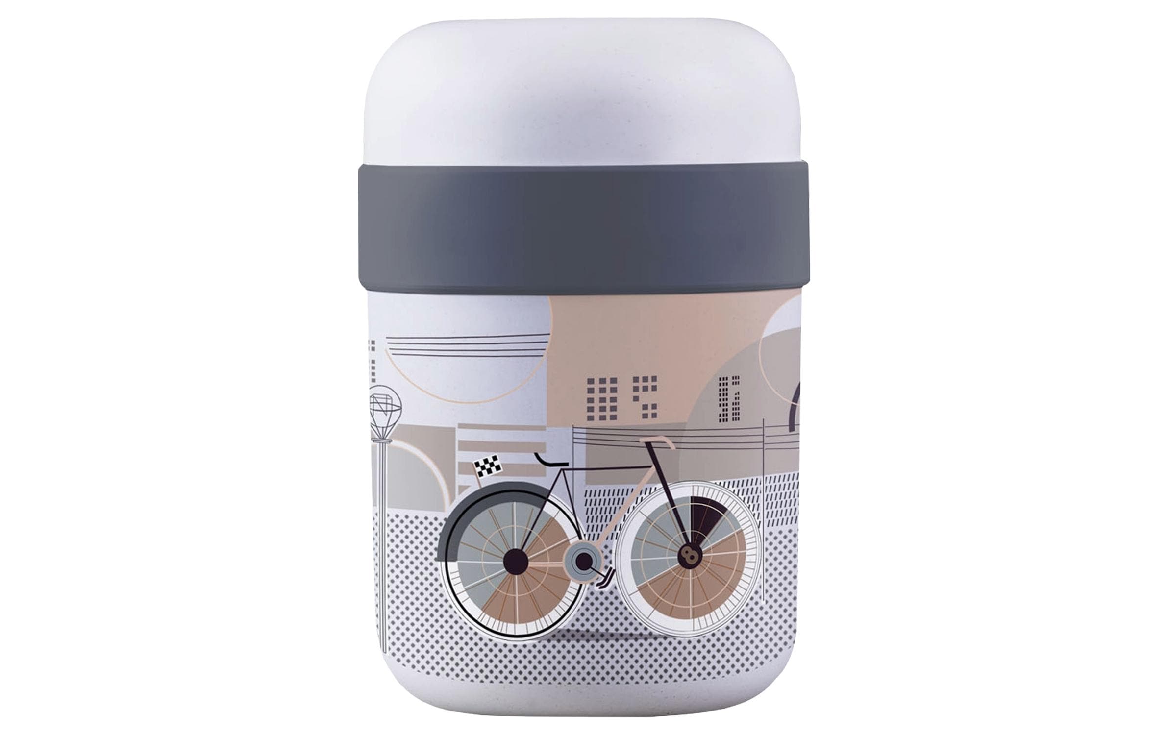 bioloco Lunchpot - Fiets 500ml + 200ml, mit 2 separaten Behälter
