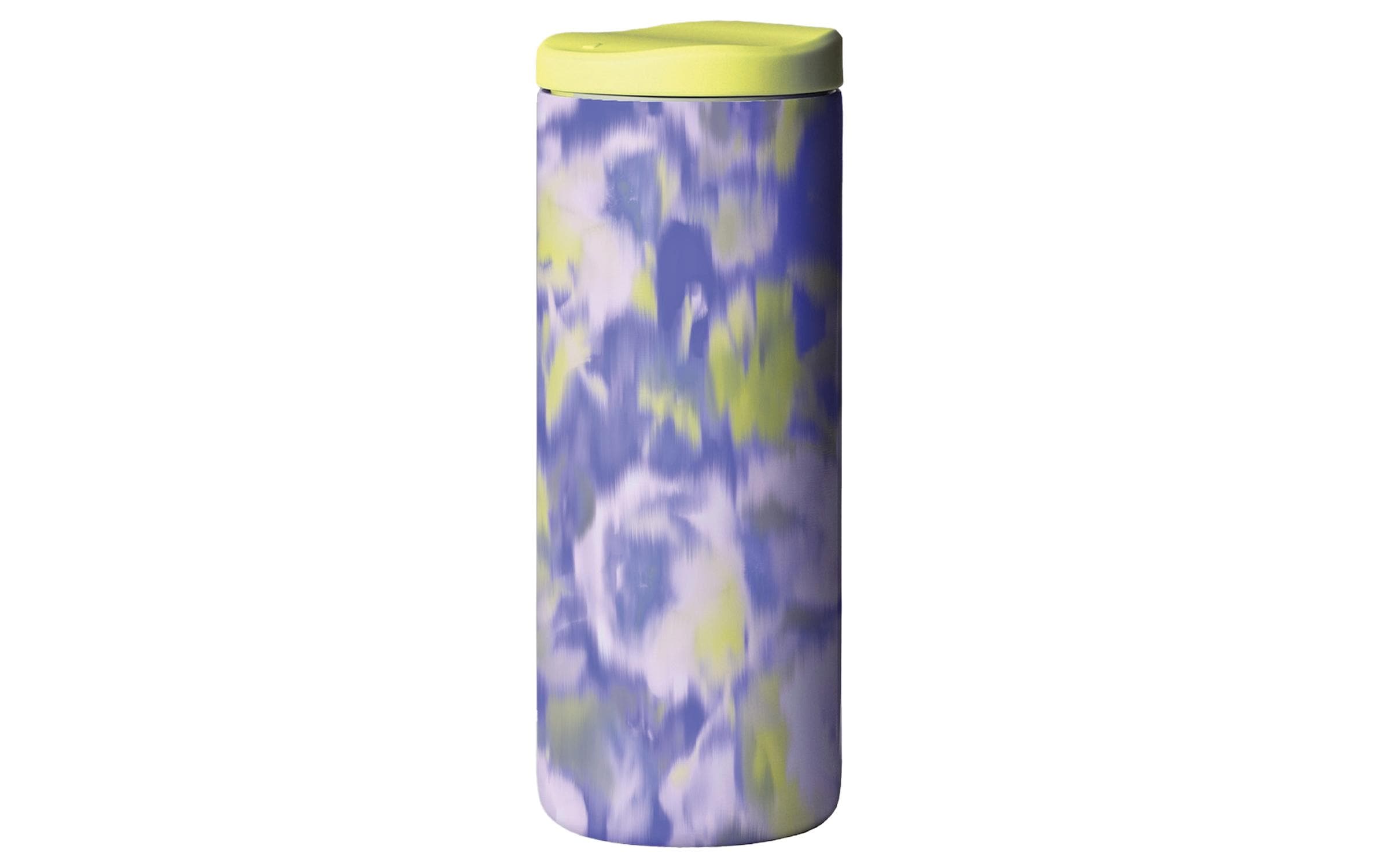 bioloco Thermo Kaffeebe. Neo-Soft flowers 350ml, Edelstahl, PP Deckel Lock Funktion