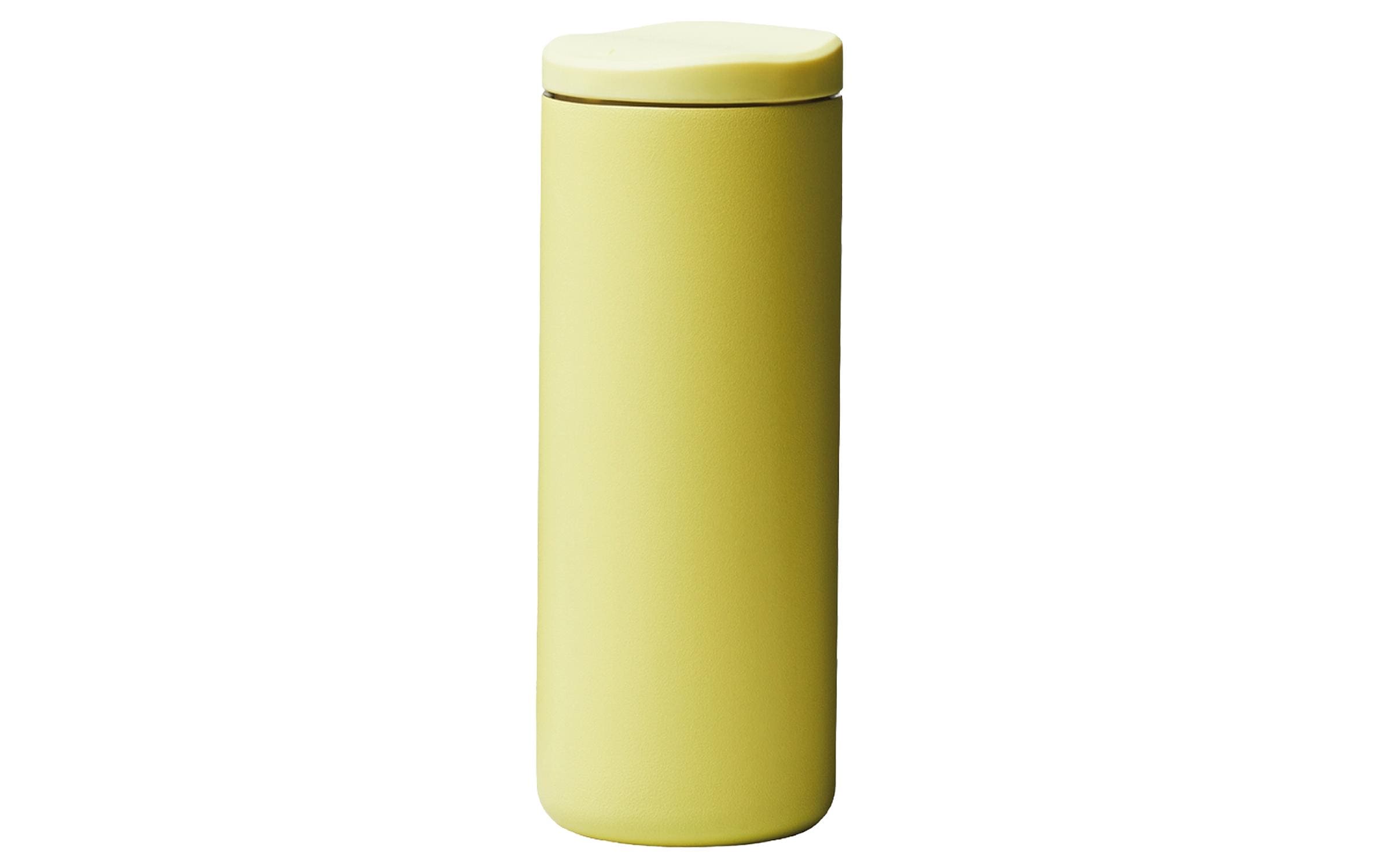 bioloco Thermo Kaffeebecher Neo - Yellow 350ml, Edelstahl, PP Deckel Lock Funktion