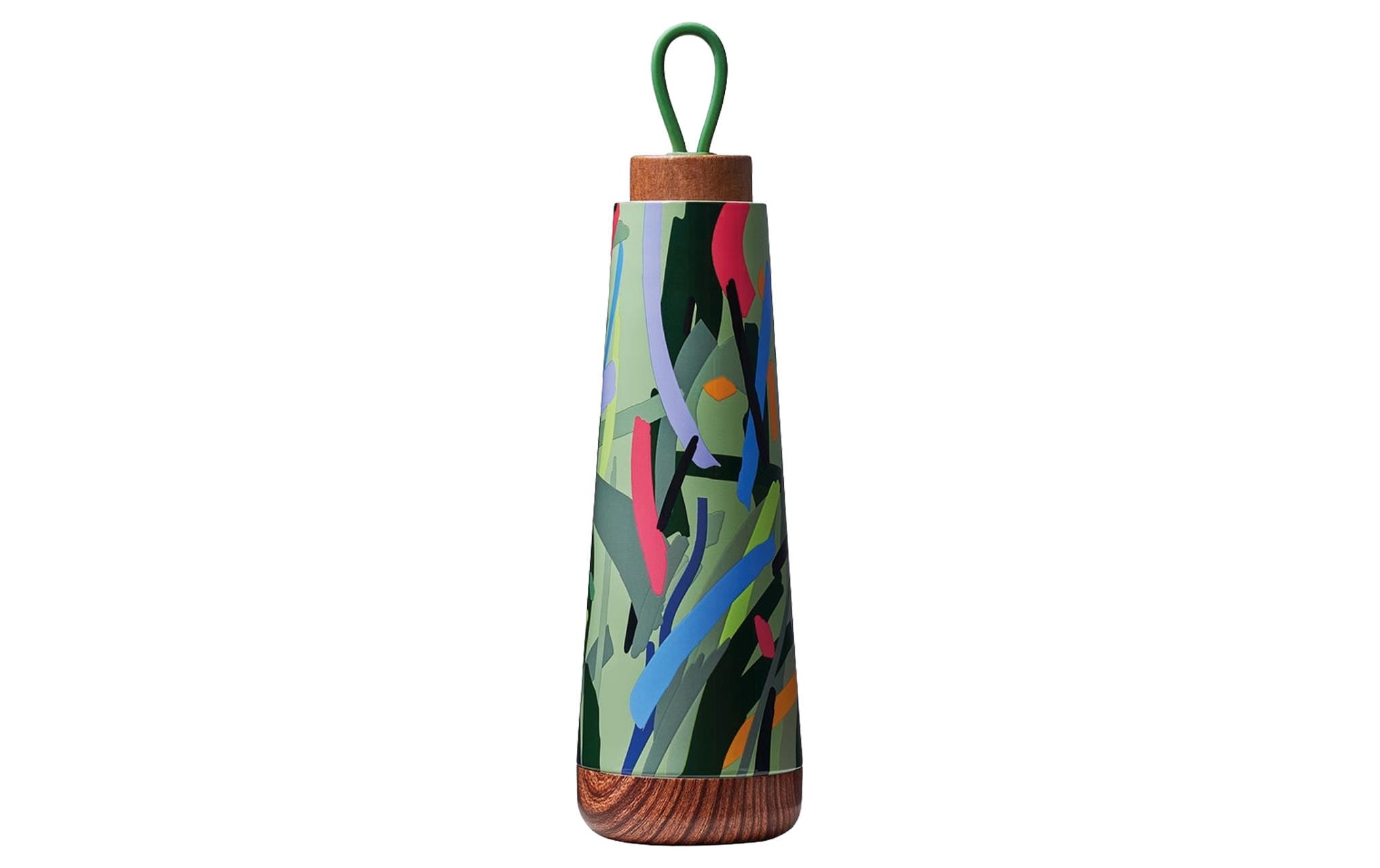 bioloco Thermofla. Loop-Wind in the grass 500ml , Edelstahl, Holzdeckel