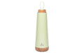bioloco Thermoflasche Loop-Light green 500ml , Edelstahl, Holzdeckel