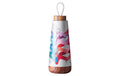 bioloco Thermofla. Loop Mini-Colorful mind 350ml , Edelstahl, Holzdeckel