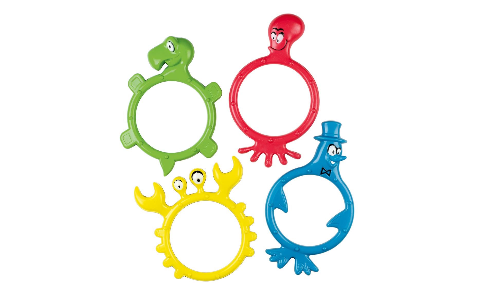 BECO Tauchringe Monster 4 Stück