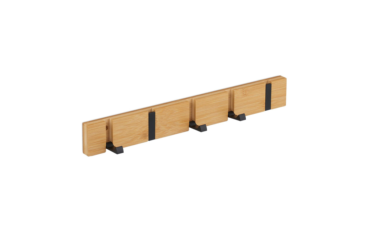 relaxdays Türgarderobe Mit 5 Haken klappbar