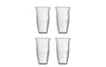 Bloomingville Trinkgläser Asha, 4er Set 8x13 cm (DxH), recyceltes Glas