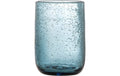 Bloomingville Trinkgläser Tabby, 4er Set Blau, 7x10.5 cm (DxH), Glas