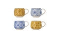 Bloomingville Espressotasse Milton, 4 Stück 7x5.5 cm (DxH), Steingut