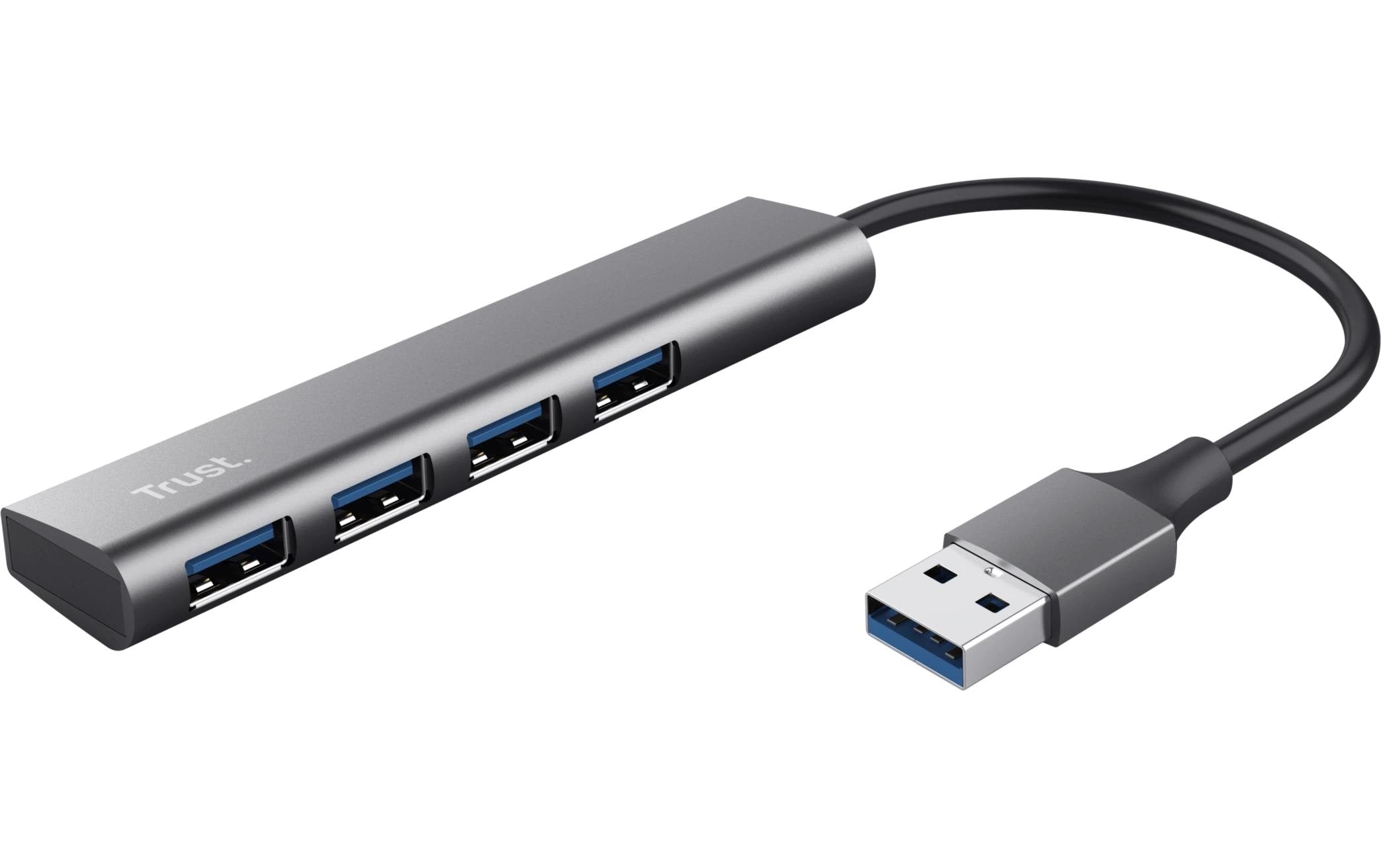 Trust Halyx USB 3.2 Gen1-Hub mit 4 Ports USB-A