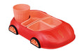 bioloco Kindergeschirr-car red lightning Set, Teller, Schalen, Becher