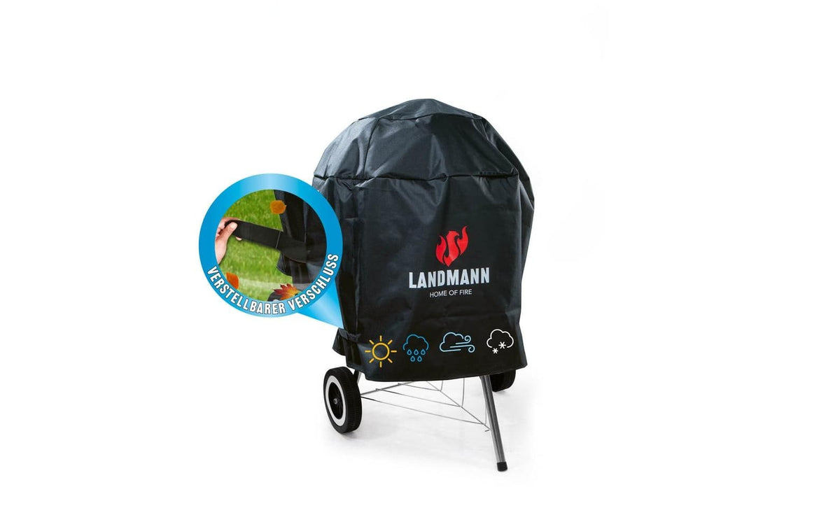 LANDMANN Wetterschutzhaube 15704-B Premium Grillabdeckung, Grillhaube